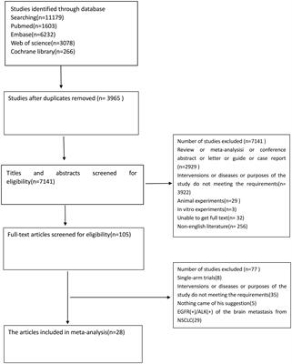RT-based combination therapy for brain metastasis from NSCLC with non-EGFR mutation/ALK gene rearrangement: A network meta-analysis